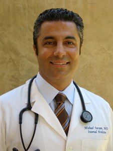 Dr. Michael Farzam, MD, board-certified house call doctor serving Studio City